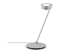 Occhio Lampe de table Sento Tavolo LED - chrome mat - droite - sans Occhio Air - 80 cm - C