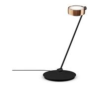 Occhio Lampe de table Sento Tavolo LED - rose doré - gauche - avec Occhio Air - 80 cm - C