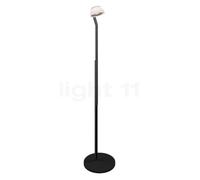 Occhio Lei lettura Lampadaire LED couverture or rose/corps noir mat/pied noir mat - 3.000 K Ce luminaire comporte des modules à LED prémontés de classes énergétiques A A