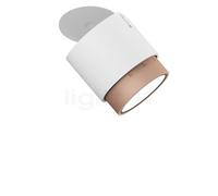 Occhio Lui Alto Volt Zoom Spot LED tête blanc mat/réflecteur doré mat - 2.700 K Ce luminaire comporte des modules à LED prémontés de classes énergétiques A A