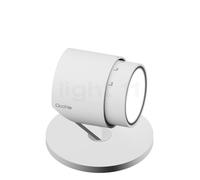 Occhio Lui Basso Zoom Lampe de table LED tête blanche mate/corps blanc mat/pied blanc mat/Réflecteur blanc mat - 3.000 K Ce luminaire comporte des modules à LED prémontés de classes énergétiques A