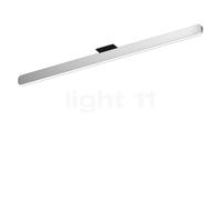 Occhio Mito Alto 100 Up Narrow Plafonnier LED tête argenté mat/couverture noir mat - 2.700-4.000 K - DALI Ce luminaire comporte des modules à LED prémontés de classes énergétiques A A