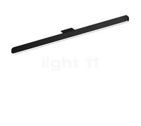 Occhio Mito Alto 100 Up Narrow Plafonnier LED tête noir mat/couverture noir mat - 2.700-4.000 K - DALI Ce luminaire comporte des modules à LED prémontés de classes énergétiques A A
