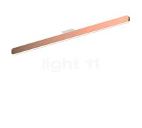 Occhio Mito Alto 100 Up Wide Plafonnier LED tête or rose/couverture blanche mate - 2.700-4.000 K - Occhio Air Ce luminaire comporte des modules à LED prémontés de classes énergétiques A A