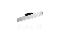 Occhio Mito Alto 40 Up Narrow Plafonnier LED tête argenté mat/couverture noir mat - 2.700-4.000 K Ce luminaire comporte des modules à LED prémontés de classes énergétiques A A++, A+, A