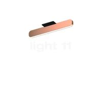 Occhio Mito Alto 40 Up Wide Plafonnier LED tête or rose/couverture noir mat - 2.700-4.000 K Ce luminaire comporte des modules à LED prémontés de classes énergétiques A A++, A+, A