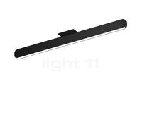 Occhio Mito Alto 70 Up Narrow Plafonnier LED tête noir mat/couverture noir mat - 2.700-4.000 K - DALI Ce luminaire comporte des modules à LED prémontés de classes énergétiques A A