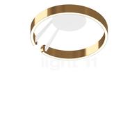 Occhio Mito Aura 40 Wide Applique/Plafonnier LED tête bronze/corps blanc mat - 2.700-4.000 K - Occhio Air Ce luminaire comporte des modules à LED prémontés de classes énergétiques A A++, A+, A