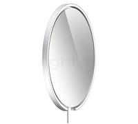 Occhio Mito Sfera Corda 60 Miroir lumineux LED tête argenté mat/câble argenté - type de fiche C - Occhio Air Ce luminaire comporte des modules à LED prémontés de classes énergétiques A A