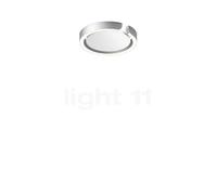 Occhio Mito Soffitto 20 Up Wide Applique/Plafonnier LED tête argentée mate/couverture blanche mate - 2.700-4.000 K - Occhio Air Ce luminaire comporte des modules à LED prémontés de classes énergétique