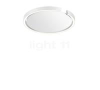 Occhio Mito Soffitto 40 Flat Narrow Applique/Plafonnier encastrée LED tête blanc mat/couverture blanc mat - Occhio Air Ce luminaire comporte des modules à LED prémontés de classes énergétiques A A++,