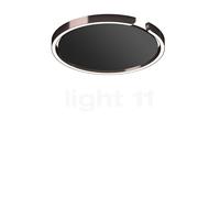 Occhio Mito Soffitto 40 Flat Narrow Applique/Plafonnier encastrée LED tête phantom/couverture noir mat - DALI Ce luminaire comporte des modules à LED prémontés de classes énergétiques A A