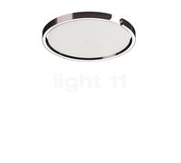 Occhio Mito Soffitto 40 Up Lusso Narrow Applique/Plafonnier LED tête phantom/couverture cuir blanc - 2.700-4.000 K - Occhio Air Ce luminaire comporte des modules à LED prémontés de classes énergétique