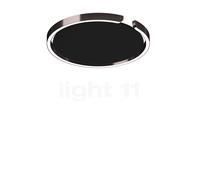 Occhio Mito Soffitto 40 Up Lusso Wide Applique/Plafonnier LED tête phantom/couverture cuir noir - 2.700-4.000 K - Occhio Air Ce luminaire comporte des modules à LED prémontés de classes énergétiques A