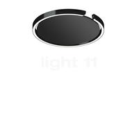 Occhio Mito Soffitto 40 Up Wide Applique/Plafonnier LED tête black phantom/couverture noir mat - 2.700-4.000 K - DALI Ce luminaire comporte des modules à LED prémontés de classes énergétiques A A