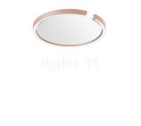 Occhio Mito Soffitto 40 Up Wide Applique/Plafonnier LED tête doré mat/couverture blanc mat - 2.700-4.000 K Ce luminaire comporte des modules à LED prémontés de classes énergétiques A A++, A+, A