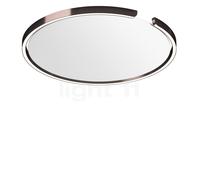 Occhio Mito Soffitto 60 Flat Wide Applique/Plafonnier encastrée LED tête phantom/couverture blanc mat - DALI Ce luminaire comporte des modules à LED prémontés de classes énergétiques A A