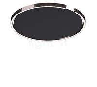 Occhio Mito Soffitto 60 Up Lusso Narrow Applique/Plafonnier LED tête phantom/couverture cuir gris - 2.700-4.000 K Ce luminaire comporte des modules à LED prémontés de classes énergétiques A A++, A+, A