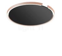 Occhio Mito Soffitto 60 Up Wide Applique/Plafonnier LED tête dorée mate/couverture noir mat - 2.700-4.000 K Ce luminaire comporte des modules à LED prémontés de classes énergétiques A A