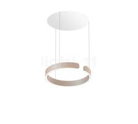 Occhio Mito Sospeso 40 Move Up Table Suspension LED tête doré mat/cache-piton blanc mat - 2.700-4.000 K - Occhio Air