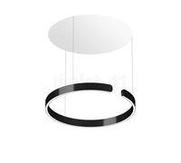Occhio Mito Sospeso 60 Fix Up Table Suspension LED tête black phantom/cache-piton blanc mat - 2.700-4.000 K - Occhio Air