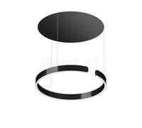 Occhio Mito Sospeso 60 Move Up Room Suspension LED tête black phantom/cache-piton noir mat - 2.700-4.000 K - dim to warm