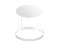 Occhio Mito Sospeso 60 Variabel Up Table Suspension LED tête blanc mat/cache-piton blanc mat - 2.700-4.000 K - Occhio Air