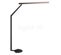 Occhio Mito Terra 3D Lampadaire LED tête phantom/corps noir mat
