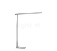 Occhio Mito Terra Table Top Lampe de bureau LED tête argenté mat/corps argenté mat Ce luminaire comporte des modules à LED prémontés de classes énergétiques A A++, A+, A