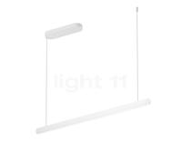 Occhio Mito Volo 100 Fix Up Room Suspension LED tête blanc mat/cache-piton blanc mat - 2.700-4.000 K Ce luminaire comporte des modules à LED prémontés de classes énergétiques A A++, A+, A