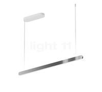 Occhio Mito Volo 100 Fix Up Room Suspension LED tête dark chrome/couverture blanc mat - 2.700-4.000 K - dali
