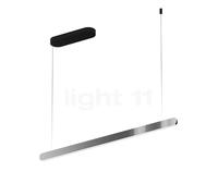 Occhio Mito Volo 100 Fix Up Room Suspension LED tête dark chrome/couverture noir mat - 2.700-4.000 K - occhio air