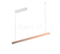 Occhio Mito Volo 100 Fix Up Room Suspension LED tête or rose/cache-piton blanc mat - 2.700-4.000 K - Occhio Air Ce luminaire comporte des modules à LED prémontés de classes énergétiques A A++, A+, A