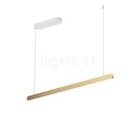 Occhio Mito Volo 100 Fix Up Table Suspension LED tête bronze/cache-piton blanc mat - 2.700-4.000 K Ce luminaire comporte des modules à LED prémontés de classes énergétiques A A++, A+, A