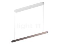 Occhio Mito Volo 100 Var Up Room Suspension LED tête phantom/cache-piton blanc mat - Occhio Air Ce luminaire comporte des modules à LED prémontés de classes énergétiques A A++, A+, A
