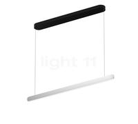 Occhio Mito Volo 100 Var Up Table Suspension LED tête argenté mat/cache-piton noir mat - 2.700-4.000 K Ce luminaire comporte des modules à LED prémontés de classes énergétiques A A++, A+, A