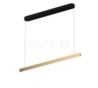 Occhio Mito Volo 100 Var Up Table Suspension LED tête bronze/cache-piton noir mat - 2.700-4.000 K Ce luminaire comporte des modules à LED prémontés de classes énergétiques A A++, A+, A