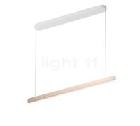 Occhio Mito Volo 100 Var Up Table Suspension LED tête doré mat/cache-piton blanc mat - Occhio Air Ce luminaire comporte des modules à LED prémontés de classes énergétiques A A++, A+, A