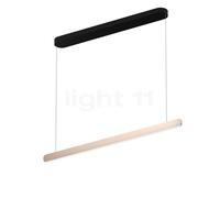 Occhio Mito Volo 100 Var Up Table Suspension LED tête doré mat/cache-piton noir mat - 2.700-4.000 K - Occhio Air Ce luminaire comporte des modules à LED prémontés de classes énergétiques A A++, A+, A