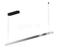 Occhio Mito Volo 140 Fix Up Room Suspension LED tête dark chrome/couverture noir mat - 2.700-4.000 K - occhio air