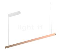 Occhio Mito Volo 140 Fix Up Room Suspension LED tête or rose/cache-piton blanc mat Ce luminaire comporte des modules à LED prémontés de classes énergétiques A A++, A+, A