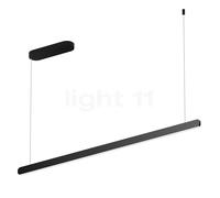 Occhio Mito Volo 140 Fix Up Table Suspension LED tête black phantom/cache-piton noir mat Ce luminaire comporte des modules à LED prémontés de classes énergétiques A A++, A+, A