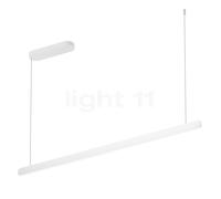 Occhio Mito Volo 140 Fix Up Table Suspension LED tête blanche mate/cache-piton blanc mat - 2.700-4.000 K - Occhio Air Ce luminaire comporte des modules à LED prémontés de classes énergétiques A A