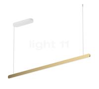 Occhio Mito Volo 140 Fix Up Table Suspension LED tête bronze/cache-piton blanc mat Ce luminaire comporte des modules à LED prémontés de classes énergétiques A A++, A+, A