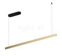 Occhio Mito Volo 140 Fix Up Table Suspension LED tête bronze/cache-piton noir mat - 2.700-4.000 K Ce luminaire comporte des modules à LED prémontés de classes énergétiques A A++, A+, A