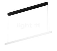 Occhio Mito Volo 140 Var Up Table Suspension LED tête blanc mat/cache-piton noir mat - Occhio Air Ce luminaire comporte des modules à LED prémontés de classes énergétiques A A++, A+, A