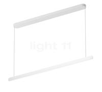 Occhio Mito Volo 140 Var Up Table Suspension LED tête blanche mate/cache-piton blanc mat - 2.700-4.000 K - Occhio Air Ce luminaire comporte des modules à LED prémontés de classes énergétiques A A