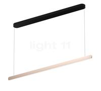 Occhio Mito Volo 140 Var Up Table Suspension LED tête dorée mate/cache-piton noir mat - 2.700-4.000 K - Occhio Air Ce luminaire comporte des modules à LED prémontés de classes énergétiques A