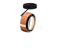Occhio Più Alto 3d Volt S80 Spot LED tête or rose/cache-piton noir mat/couverture noir - 2.700 K Ce luminaire comporte des modules à LED prémontés de classes énergétiques A A++, A+, A