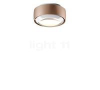 Occhio Più Alto V Volt S30 Plafonnier LED tête dorée mate/cache-piton blanc mat/couverture blanc - 2.700 K Ce luminaire comporte des modules à LED prémontés de classes énergétiques A A